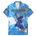 Ocean Spirit of Guatemala Family Matching Mermaid Dress and Hawaiian Shirt Anchored in Guatemalan Pride - Aussie Hoodie