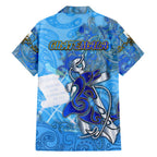 Ocean Spirit of Guatemala Family Matching Off Shoulder Maxi Dress and Hawaiian Shirt Anchored in Guatemalan Pride - Aussie Hoodie