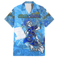 Ocean Spirit of Guatemala Family Matching Puletasi and Hawaiian Shirt Anchored in Guatemalan Pride - Aussie Hoodie