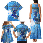 Ocean Spirit of Guatemala Family Matching Tank Maxi Dress and Hawaiian Shirt Anchored in Guatemalan Pride - Aussie Hoodie