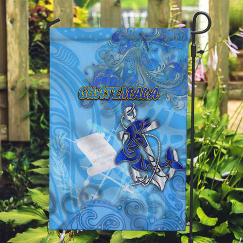 Ocean Spirit of Guatemala Garden Flag Anchored in Guatemalan Pride - Aussie Hoodie