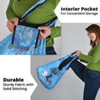 Ocean Spirit of Guatemala Grocery Bag Anchored in Guatemalan Pride - Aussie Hoodie