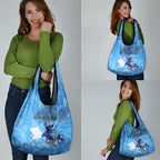 Ocean Spirit of Guatemala Grocery Bag Anchored in Guatemalan Pride - Aussie Hoodie