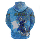 Ocean Spirit of Guatemala Hoodie Anchored in Guatemalan Pride - Aussie Hoodie