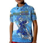 Ocean Spirit of Guatemala Kid Polo Shirt Anchored in Guatemalan Pride - Aussie Hoodie