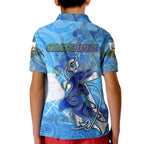 Ocean Spirit of Guatemala Kid Polo Shirt Anchored in Guatemalan Pride - Aussie Hoodie