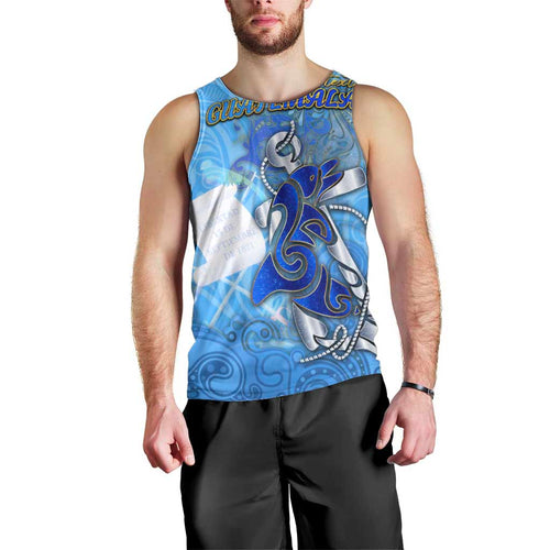 Ocean Spirit of Guatemala Men Tank Top Anchored in Guatemalan Pride - Aussie Hoodie
