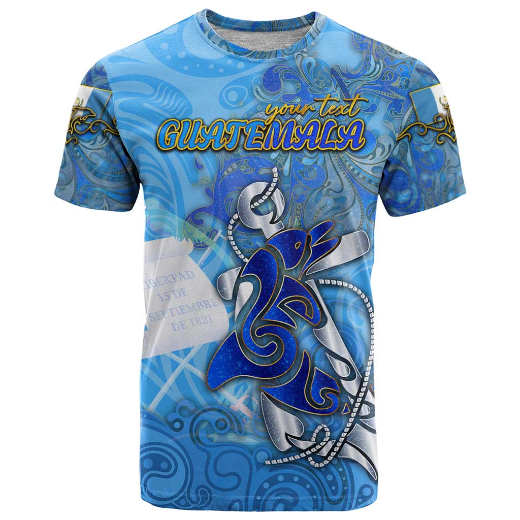 Ocean Spirit of Guatemala T Shirt Anchored in Guatemalan Pride - Aussie Hoodie