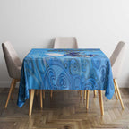 Ocean Spirit of Guatemala Tablecloth Anchored in Guatemalan Pride - Aussie Hoodie