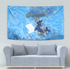 Ocean Spirit of Guatemala Tapestry Anchored in Guatemalan Pride - Aussie Hoodie
