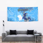 Ocean Spirit of Guatemala Tapestry Anchored in Guatemalan Pride - Aussie Hoodie