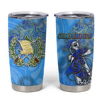 Ocean Spirit of Guatemala Tumbler Cup Anchored in Guatemalan Pride - Aussie Hoodie