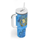 Ocean Spirit of Guatemala Tumbler With Handle Anchored in Guatemalan Pride - Aussie Hoodie
