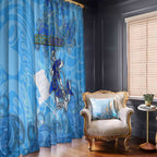 Ocean Spirit of Guatemala Window Curtain Anchored in Guatemalan Pride - Aussie Hoodie
