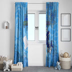 Ocean Spirit of Guatemala Window Curtain Anchored in Guatemalan Pride - Aussie Hoodie