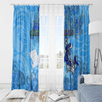 Ocean Spirit of Guatemala Window Curtain Anchored in Guatemalan Pride - Aussie Hoodie
