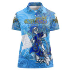 Ocean Spirit of Guatemala Women Polo Shirt Anchored in Guatemalan Pride - Aussie Hoodie
