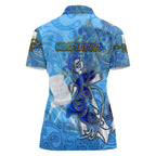Ocean Spirit of Guatemala Women Polo Shirt Anchored in Guatemalan Pride - Aussie Hoodie