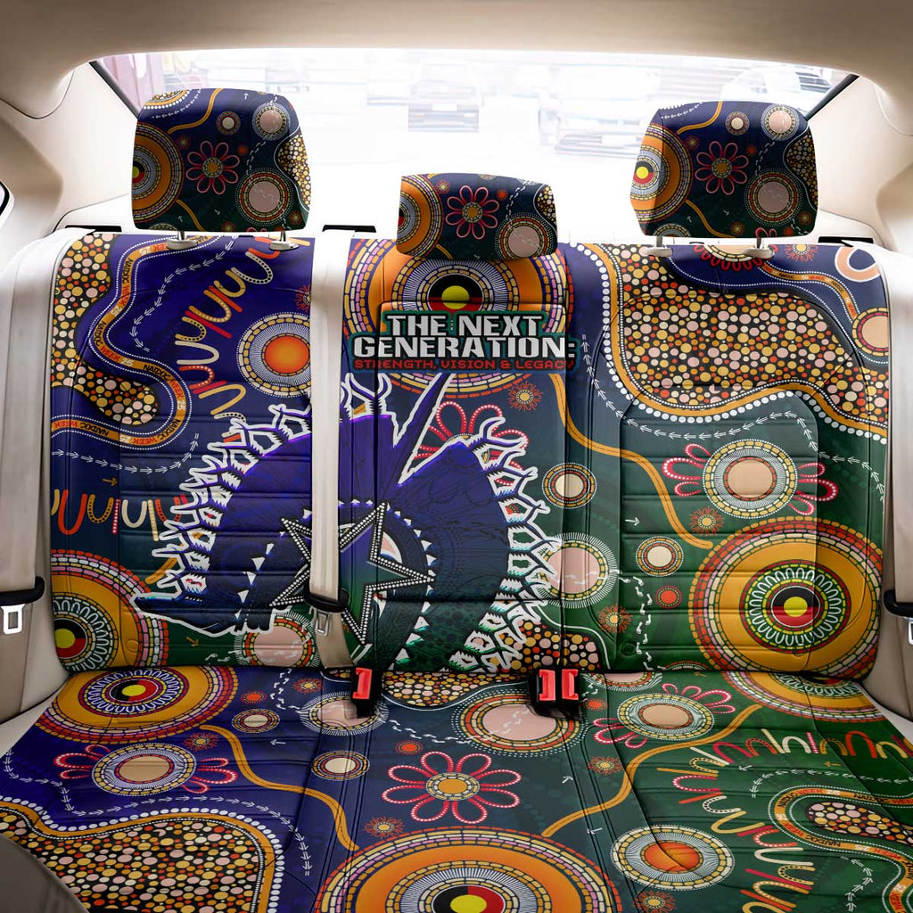 Indigenous Naidoc Week 2025 Back Car Seat Cover Aboriginal and Torres Strait Islands Dhari Mask