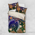 Indigenous Naidoc Week 2025 Bedding Set Aboriginal and Torres Strait Islands Dhari Mask