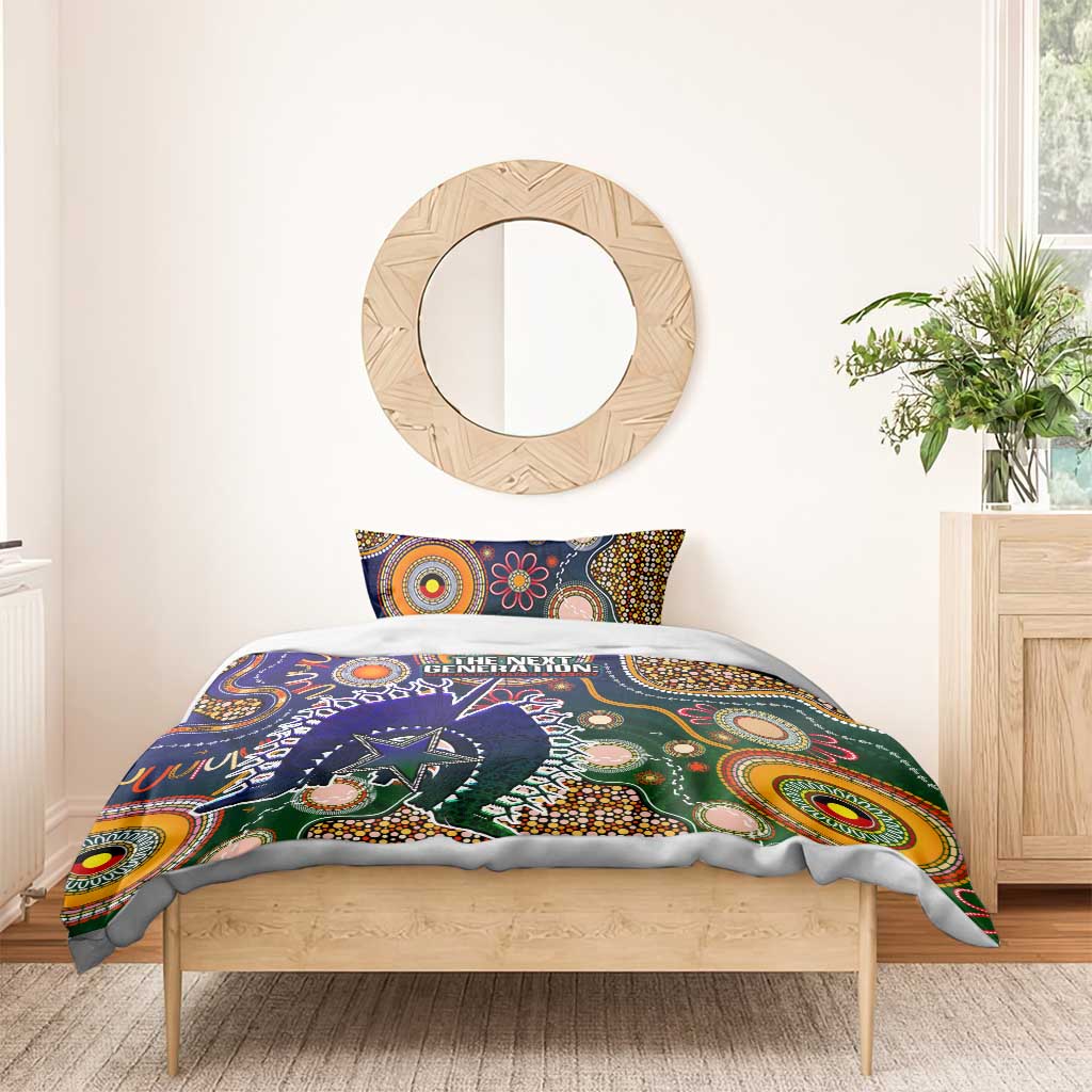Indigenous Naidoc Week 2025 Bedding Set Aboriginal and Torres Strait Islands Dhari Mask