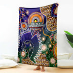 Indigenous Naidoc Week 2025 Blanket Aboriginal and Torres Strait Islands Dhari Mask