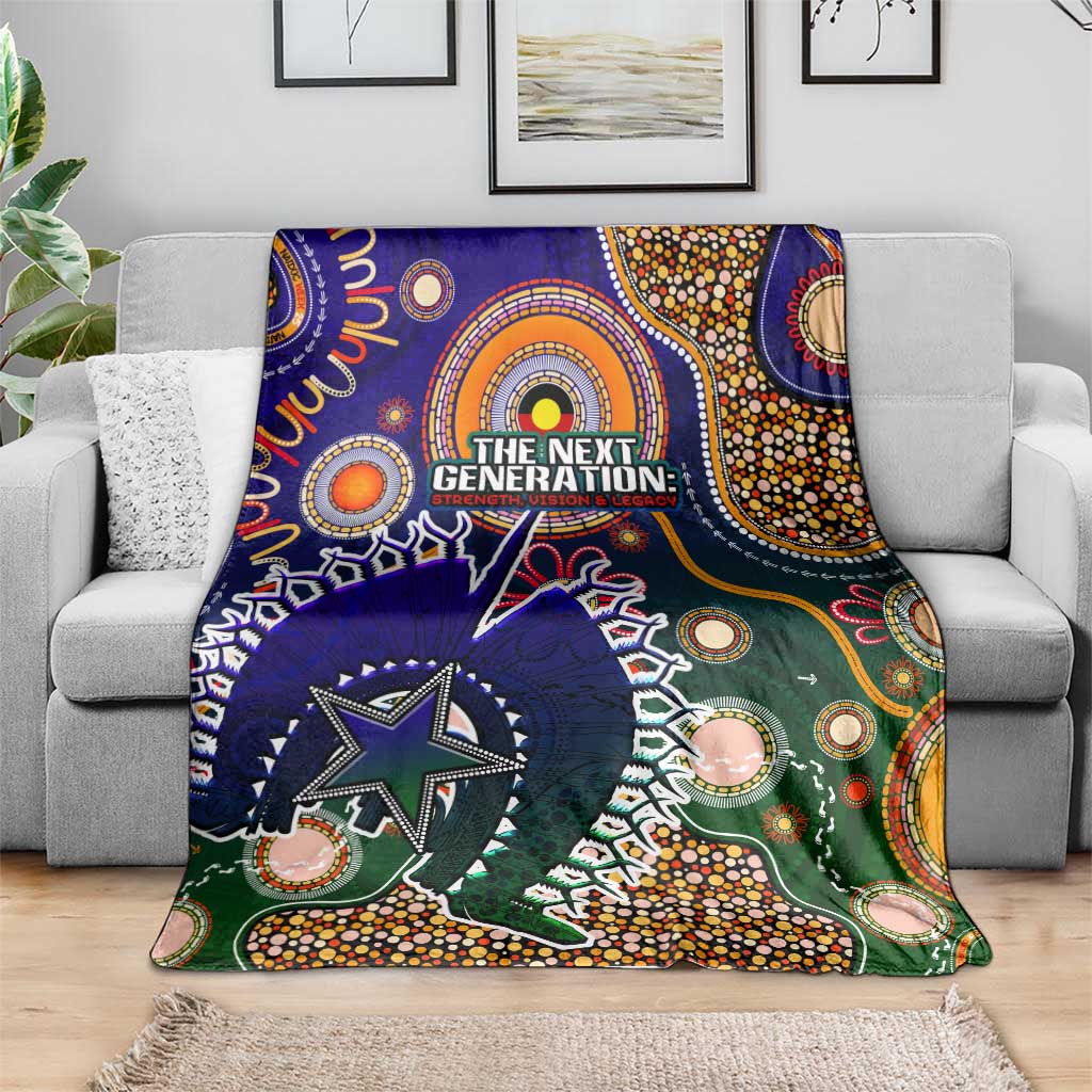 Indigenous Naidoc Week 2025 Blanket Aboriginal and Torres Strait Islands Dhari Mask