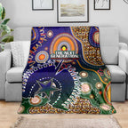 Indigenous Naidoc Week 2025 Blanket Aboriginal and Torres Strait Islands Dhari Mask