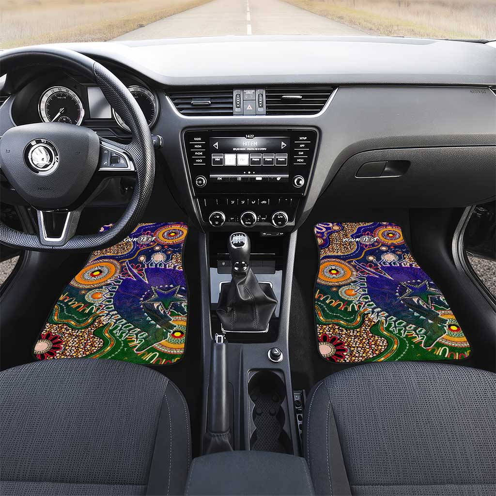 Indigenous Naidoc Week 2025 Car Mats Aboriginal and Torres Strait Islands Dhari Mask