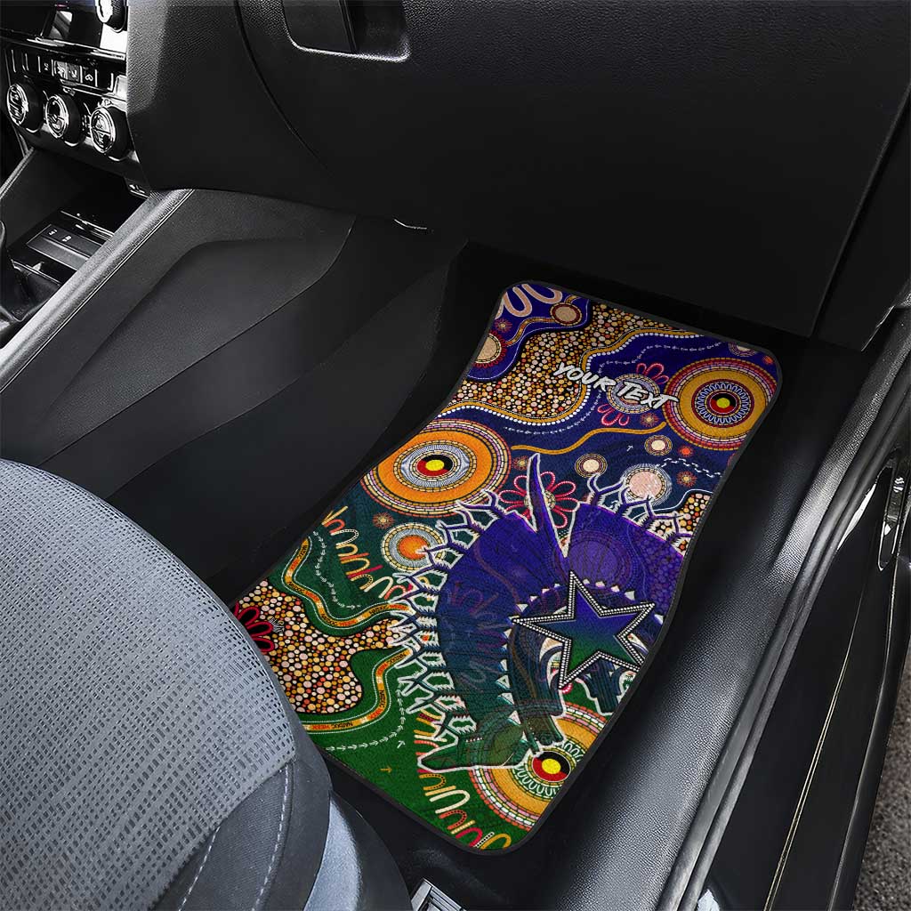 Indigenous Naidoc Week 2025 Car Mats Aboriginal and Torres Strait Islands Dhari Mask