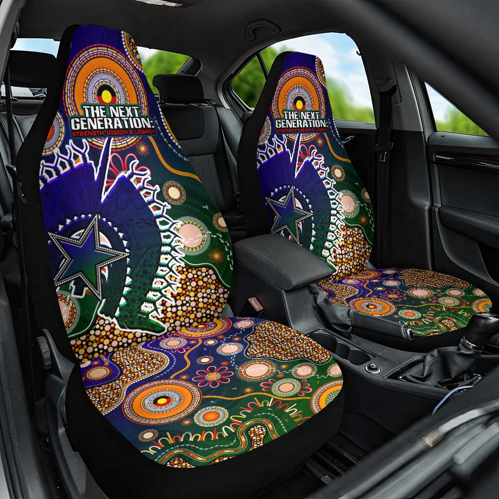 Indigenous Naidoc Week 2025 Car Seat Cover Aboriginal and Torres Strait Islands Dhari Mask