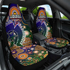 Indigenous Naidoc Week 2025 Car Seat Cover Aboriginal and Torres Strait Islands Dhari Mask