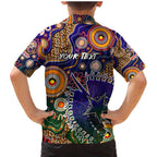 Personalised Indigenous Naidoc Week 2025 Family Matching Mermaid Dress and Hawaiian Shirt Aboriginal and Torres Strait Islands Dhari Mask