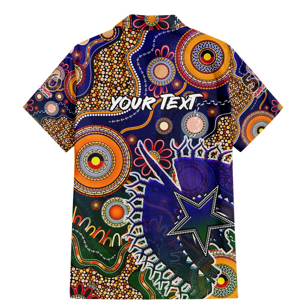 Personalised Indigenous Naidoc Week 2025 Family Matching Mermaid Dress and Hawaiian Shirt Aboriginal and Torres Strait Islands Dhari Mask