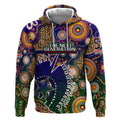 Personalised Indigenous Naidoc Week 2025 Hoodie Aboriginal and Torres Strait Islands Dhari Mask