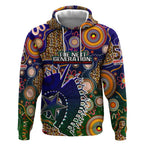 Personalised Indigenous Naidoc Week 2025 Hoodie Aboriginal and Torres Strait Islands Dhari Mask