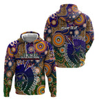 Personalised Indigenous Naidoc Week 2025 Hoodie Aboriginal and Torres Strait Islands Dhari Mask