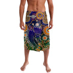 Personalised Indigenous Naidoc Week 2025 Lavalava Aboriginal and Torres Strait Islands Dhari Mask