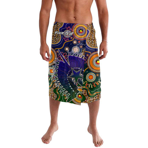 Personalised Indigenous Naidoc Week 2025 Lavalava Aboriginal and Torres Strait Islands Dhari Mask