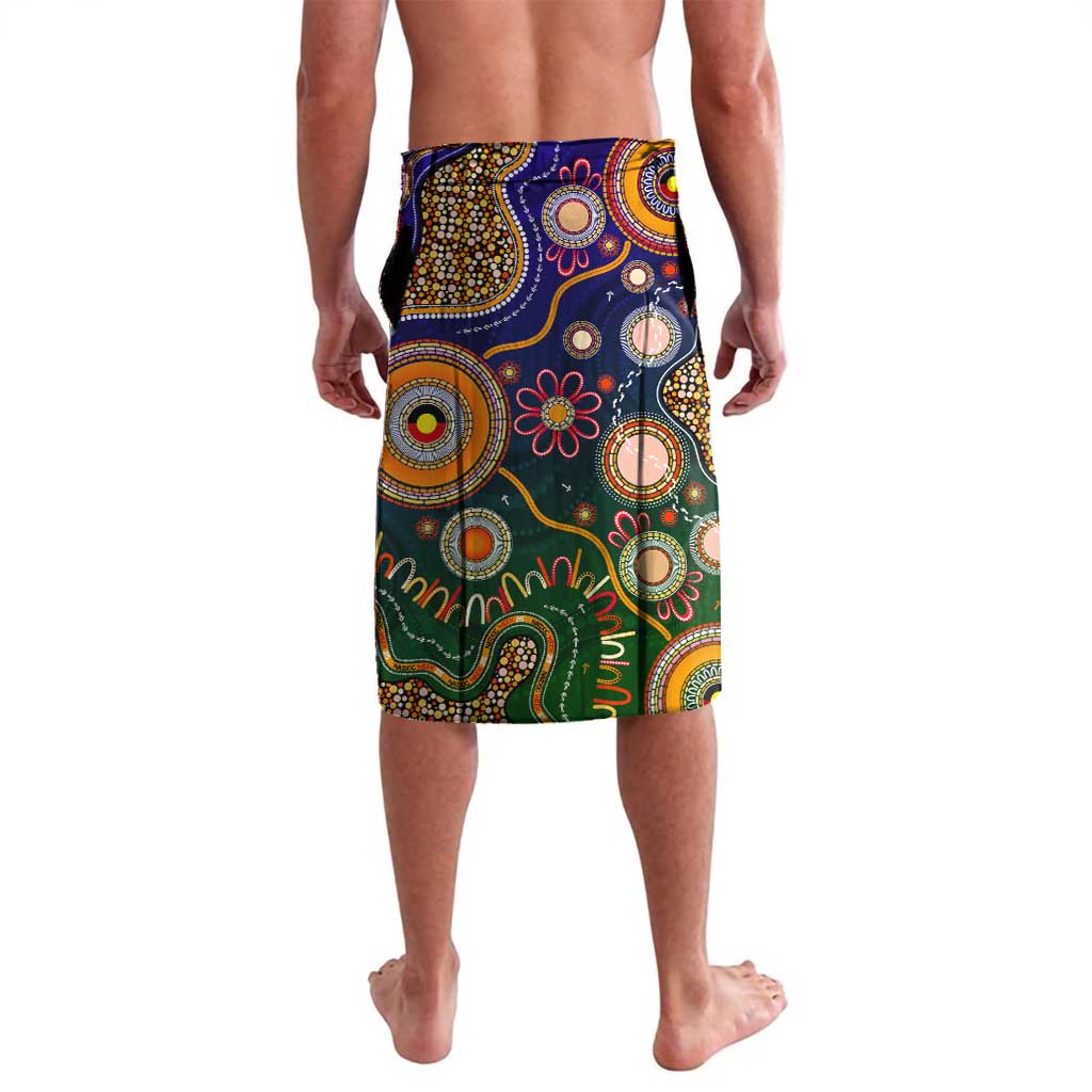 Personalised Indigenous Naidoc Week 2025 Lavalava Aboriginal and Torres Strait Islands Dhari Mask