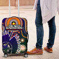 Indigenous Naidoc Week 2025 Luggage Cover Aboriginal and Torres Strait Islands Dhari Mask