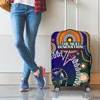 Indigenous Naidoc Week 2025 Luggage Cover Aboriginal and Torres Strait Islands Dhari Mask