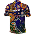 Personalised Indigenous Naidoc Week 2025 Polo Shirt Aboriginal and Torres Strait Islands Dhari Mask