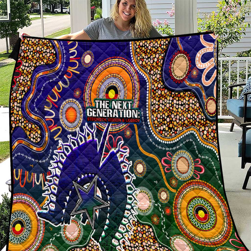 Indigenous Naidoc Week 2025 Quilt Aboriginal and Torres Strait Islands Dhari Mask