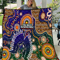 Indigenous Naidoc Week 2025 Quilt Aboriginal and Torres Strait Islands Dhari Mask