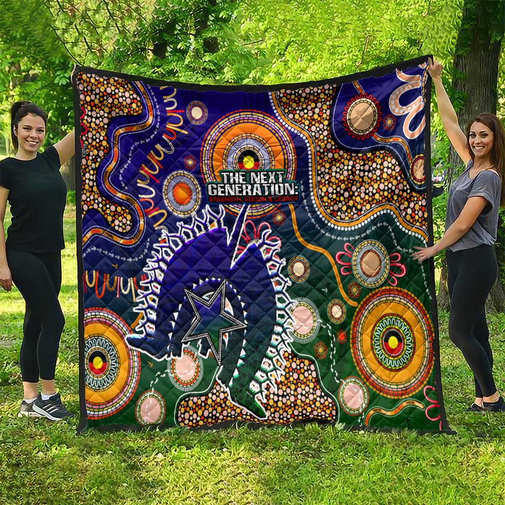 Indigenous Naidoc Week 2025 Quilt Aboriginal and Torres Strait Islands Dhari Mask