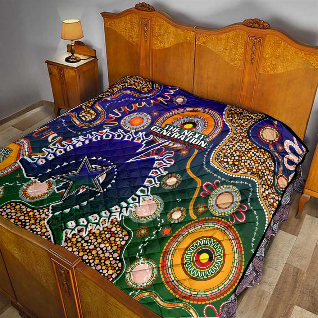 Indigenous Naidoc Week 2025 Quilt Aboriginal and Torres Strait Islands Dhari Mask