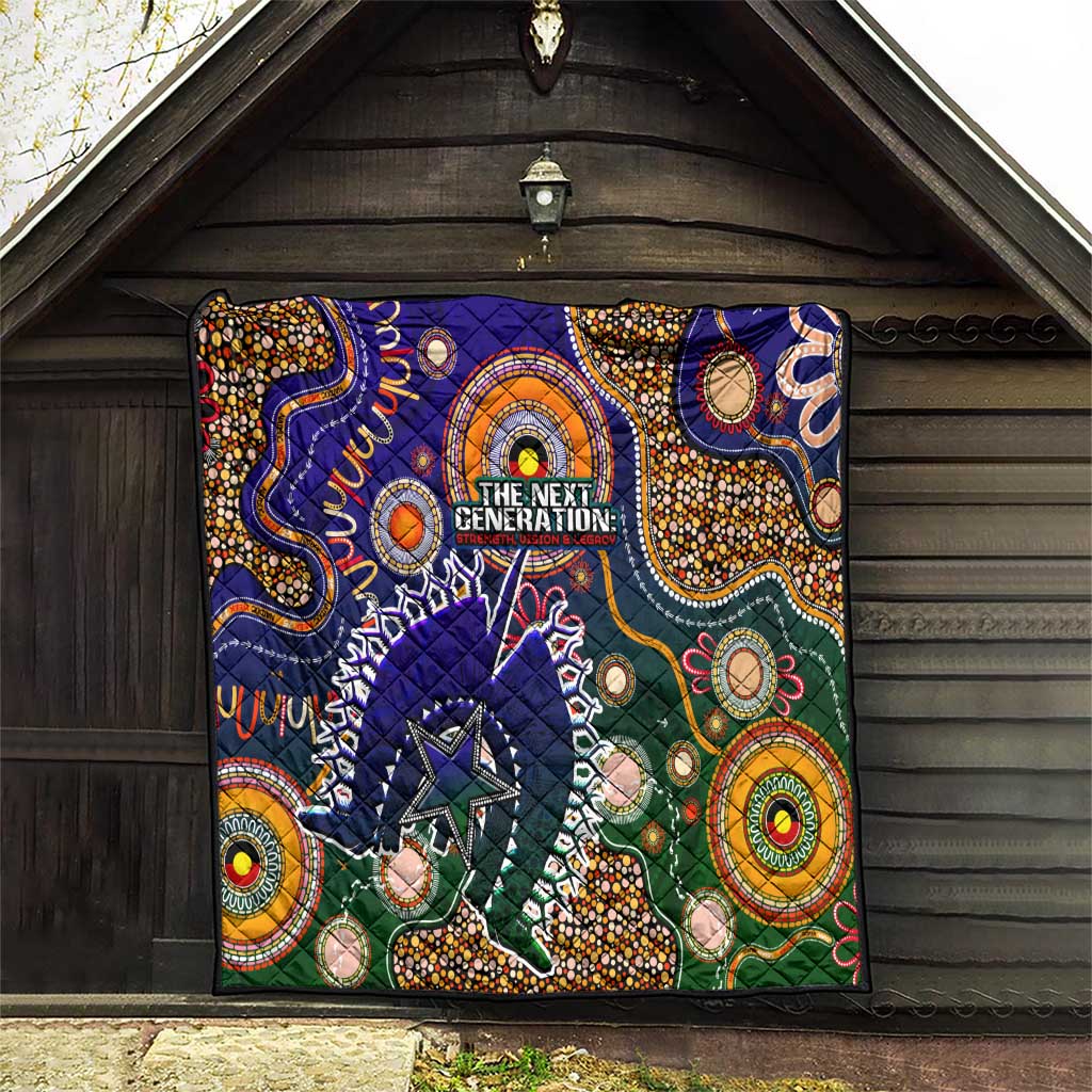 Indigenous Naidoc Week 2025 Quilt Aboriginal and Torres Strait Islands Dhari Mask
