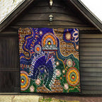 Indigenous Naidoc Week 2025 Quilt Aboriginal and Torres Strait Islands Dhari Mask