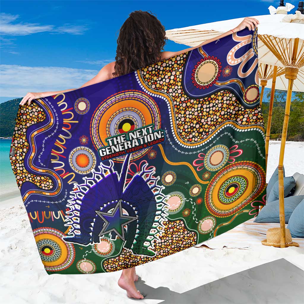 Indigenous Naidoc Week 2025 Sarong Aboriginal and Torres Strait Islands Dhari Mask